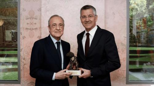 大战在即，弗洛伦蒂诺抵达慕尼黑与拜仁高层共进午餐